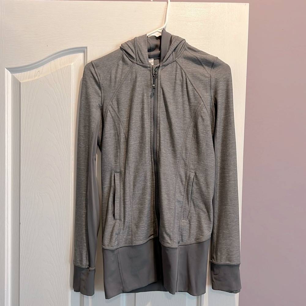 Lululemon long length hooded jacket